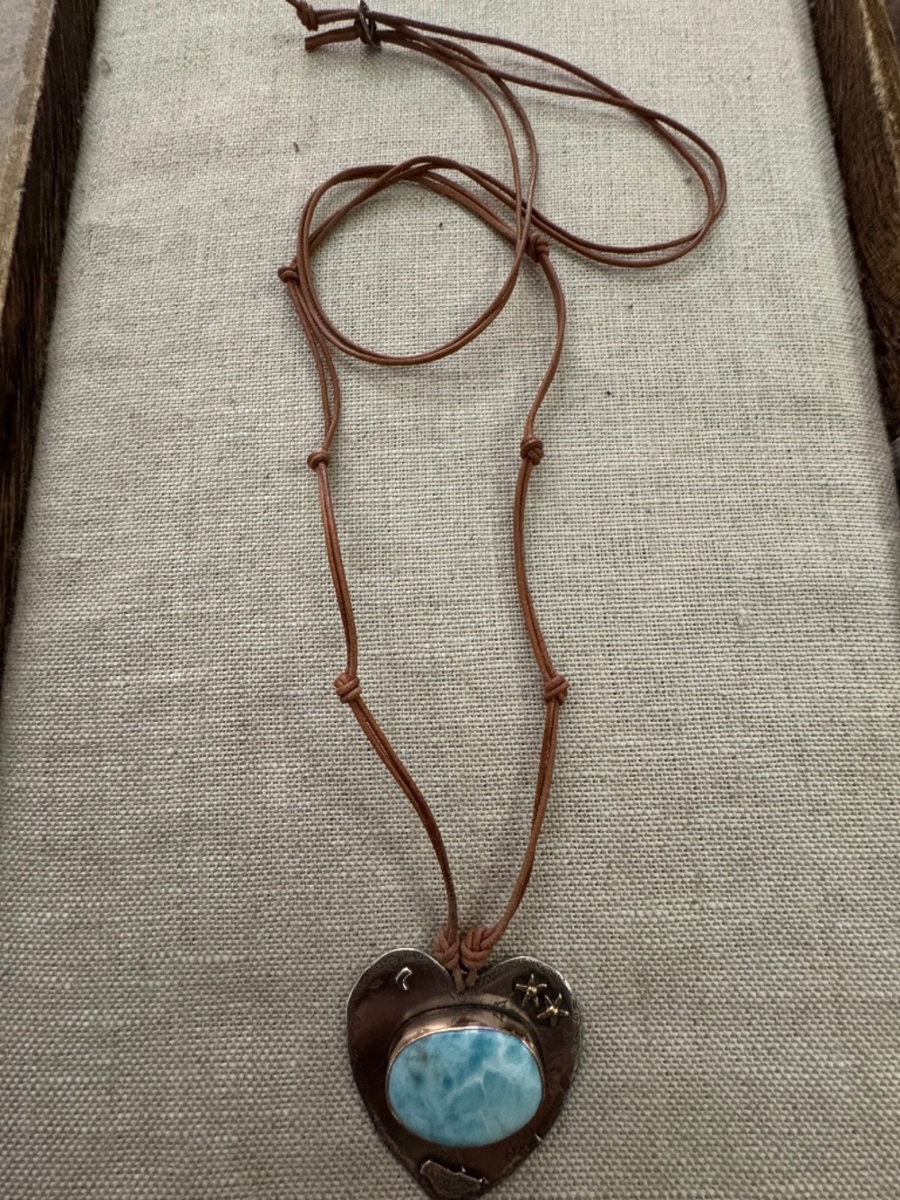 Jes Maharry "Tranquil Heart Necklace" NEW